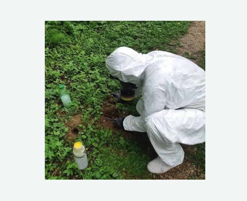 уничтожение кротов на участке в Братеево города Москвы